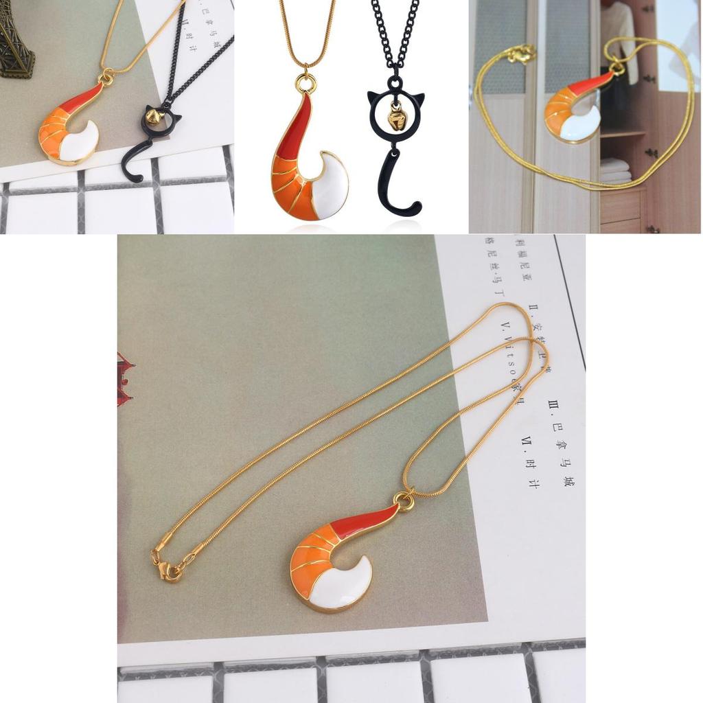 Najlepiej sprzedający się transgraniczny naszyjnik Ocean Wonder Hook z wisiorkiem w kształcie ogona lisa Pt1192