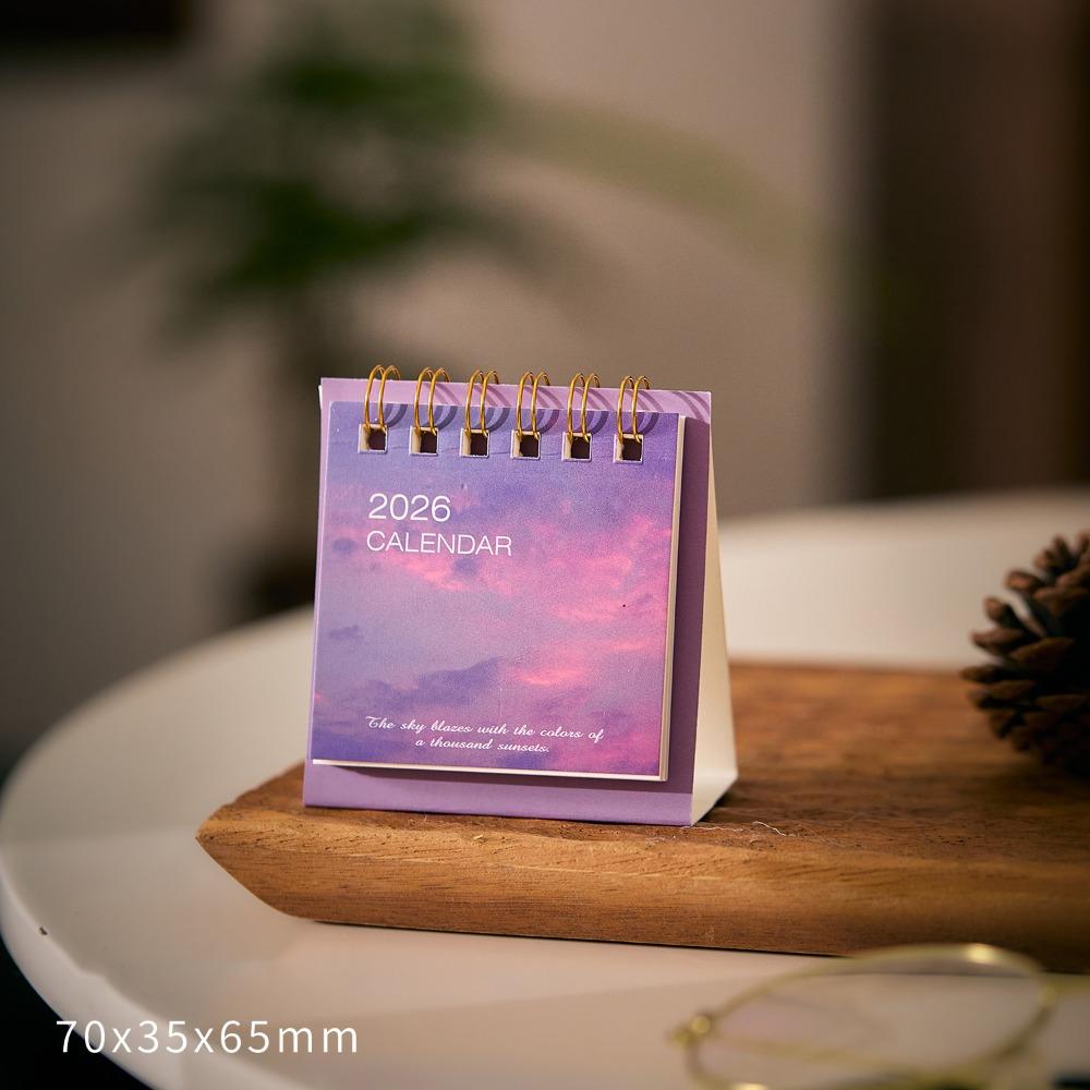 2026 To Do List Desk Calendar Home Decoration Thick Paper Schedule Planner Simple Creative Mini Calendar Desktop Decorations