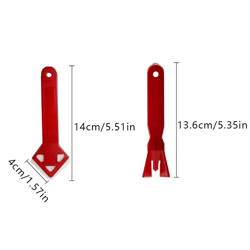 2 buc. Instrument de răzuit pentru sticlă pentru ușă pentru fereastră