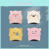 Nohara Shiro Cartoon Cotton Sun Hat With Breathable Design For Kids Summer Wear