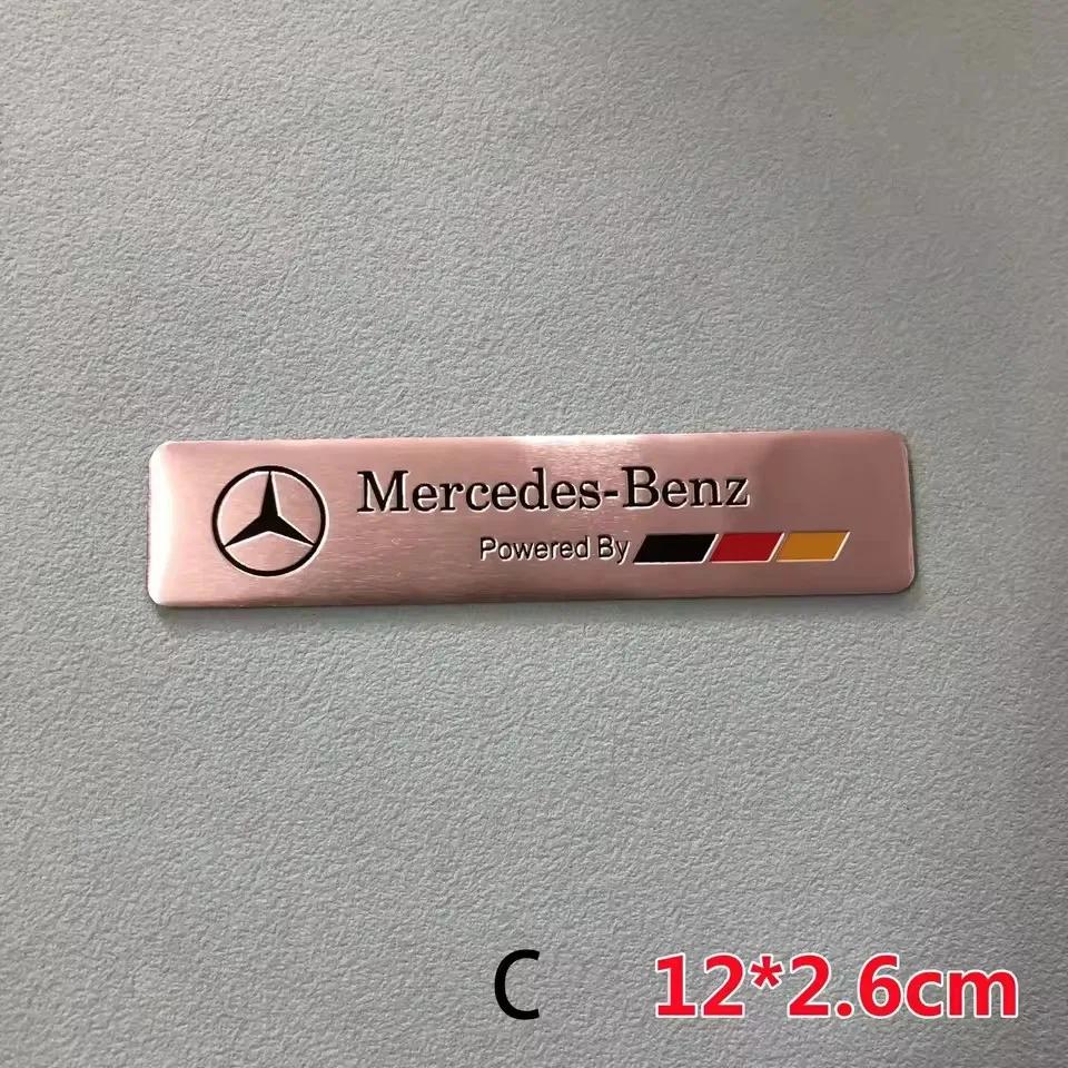 

Car Body Tail Trunk Auto Emblem Sticker Accessories AMG For Mercedes Benz Brabus Maybach Smart W204 GLC CLA GLK W205 W203 W206