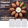 Ruční forma na výrobu masových kuliček ABS Forma na výrobu Kibbeh Rolls Domácí vaření