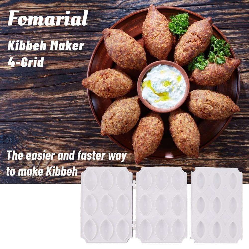 Ruční forma na výrobu masových kuliček ABS Forma na výrobu Kibbeh Rolls Domácí vaření