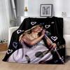 Taylor Swift Performance Blanket Comfortable Suitable for Sofa Office Chair All-Season Use Modern Gifts For Family Or Friends