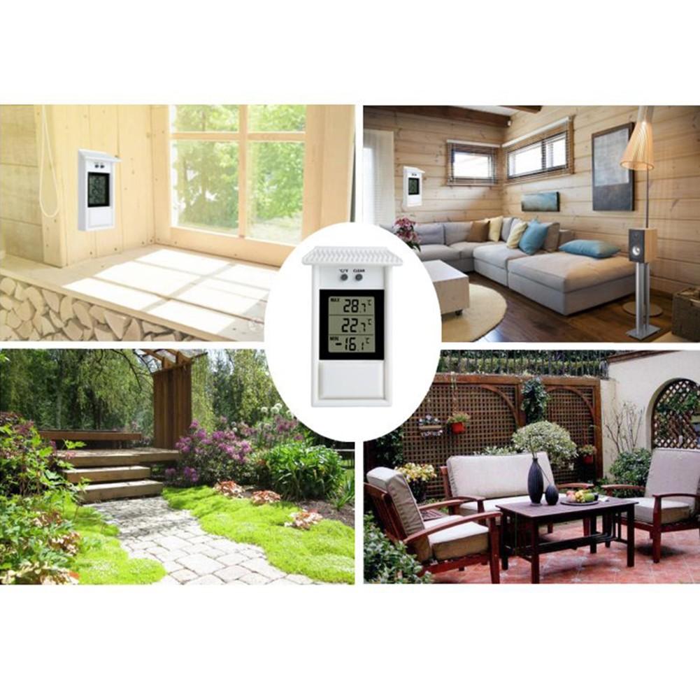 -20~50℃ Termometr 0,1℃ Bateria AAA Czarny Wysokiej Jakości Plastik