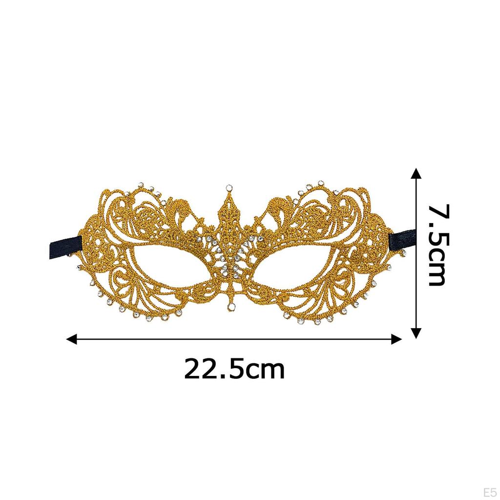 Delicate Lace Mask for Women - Elegant and Graceful Half Face Cover