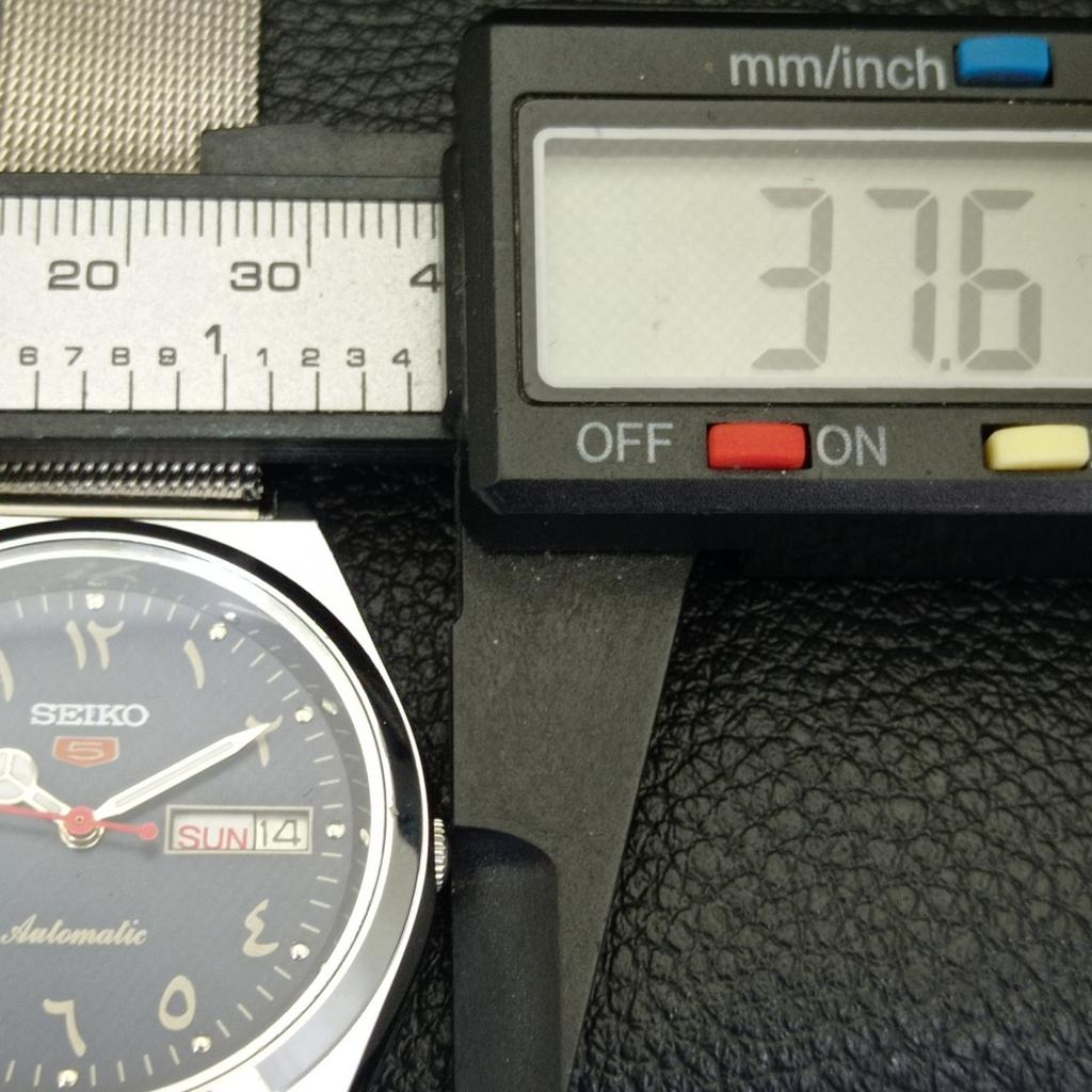 JAPAN VINTAGE REFURBISHED SEIKO 5 AUTOMATIC 6309A MENS BLUE DIAL WATCH a441385-5 Sk-a441385