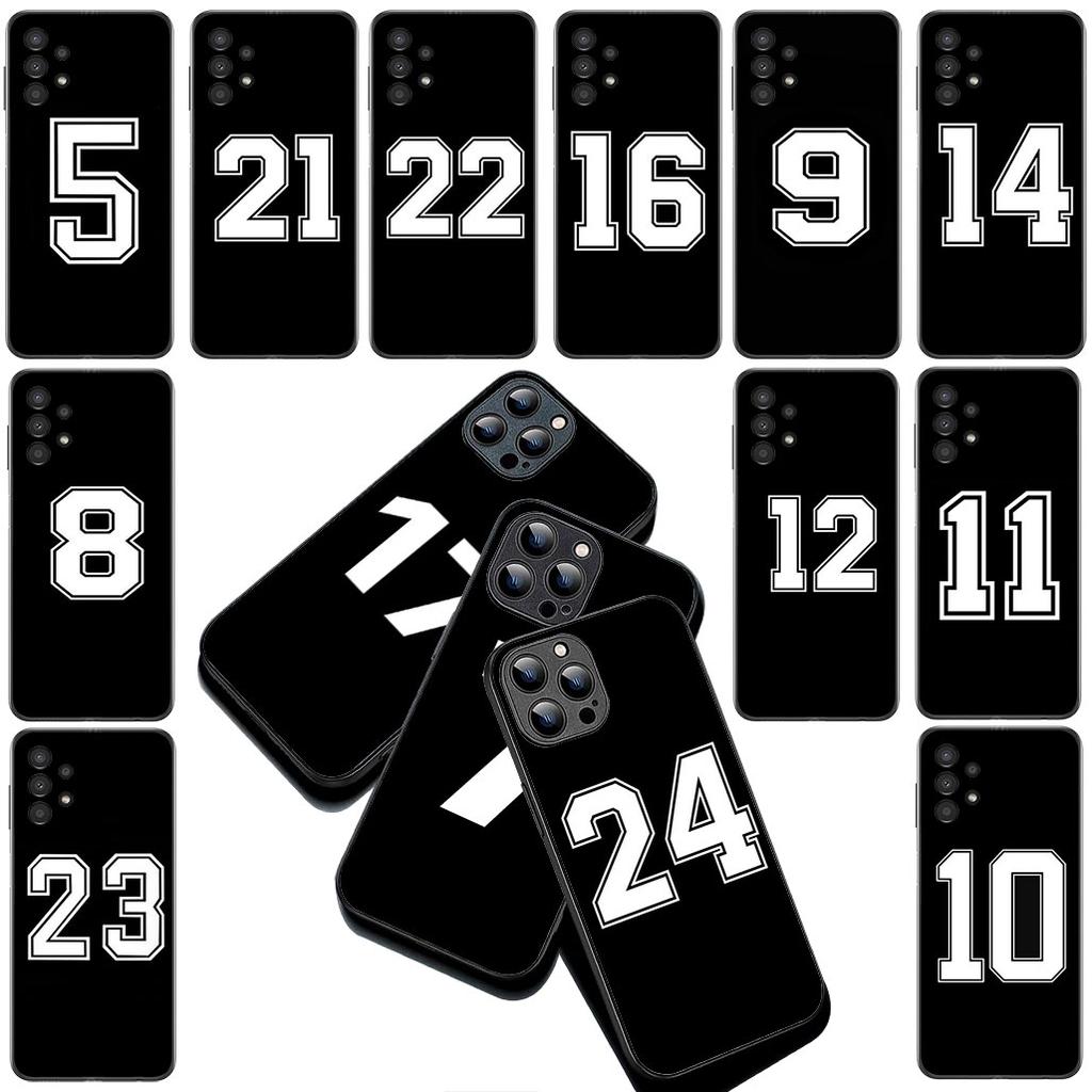 Number Football Basketball Sport Lucky Cover for Xiaomi Poco C75 C65 C85 X7 X6 M8 F7 F8 Ultra F6 Pro 5G Mi Coque Phone Case