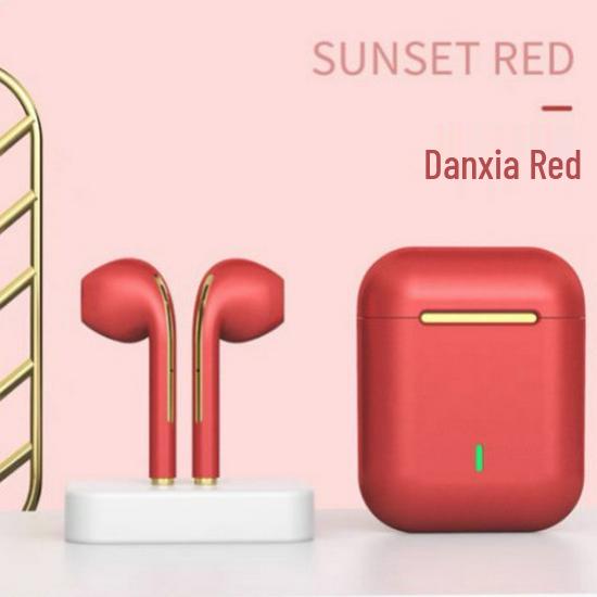 J18 Bluetooth TWS True Stereo Wireless Sports Earbuds: Binaural In-Ear, Noise-Canceling, Long Battery Life