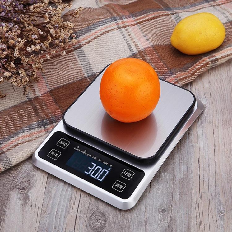 Electronic Postal-Scale Stainless Steel Digital Scale with LCD Backlight Display