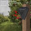 Bird Repellent Alarm Animals Sire Alarm Boar Drive Alarm Solar Waterproof Outdoor Security Home Animal Sensor Light Anti-wild