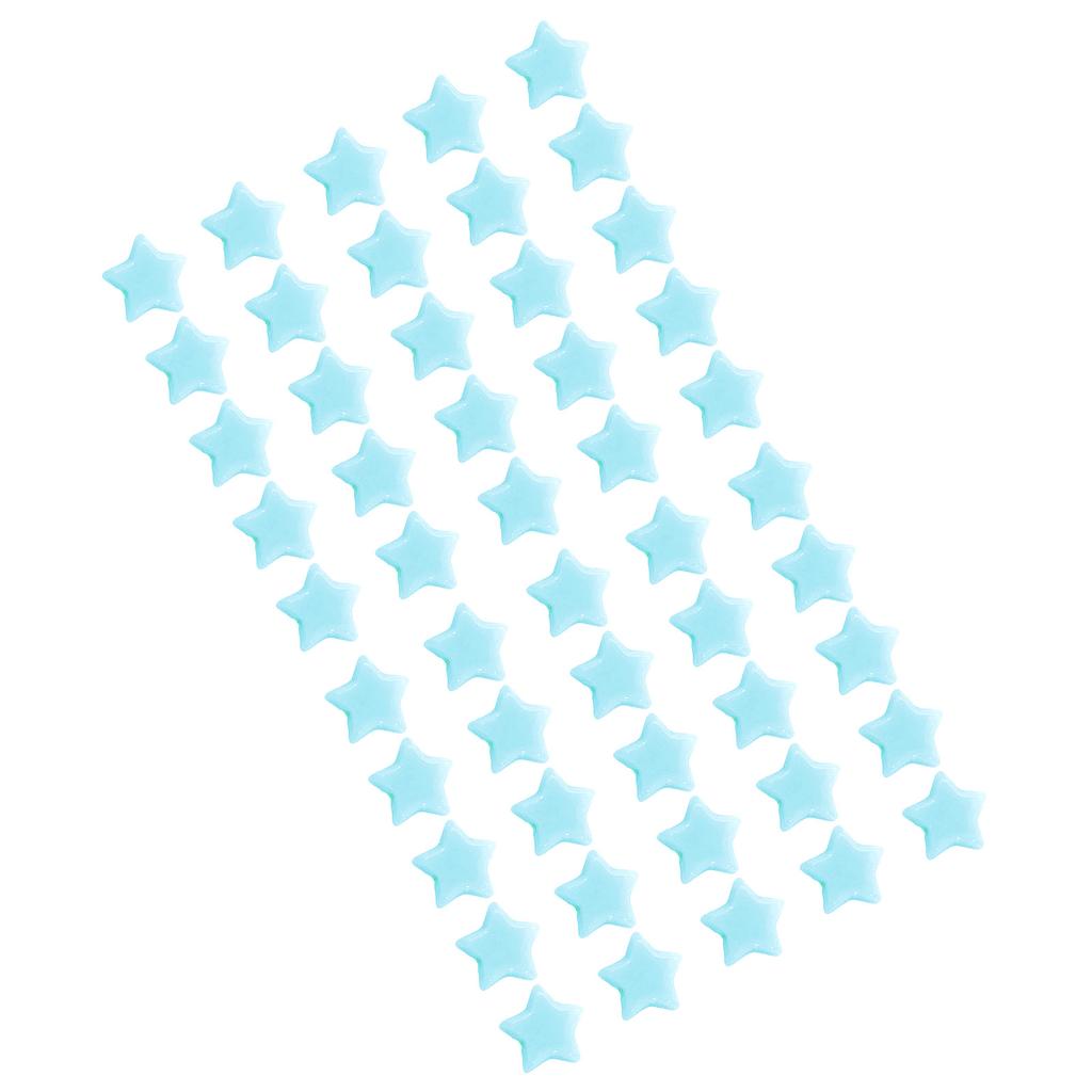 50PCS Star Beads Cute Acrylic Star Loose Beads for DIY Craft Jewelry Making Bracelet Necklace