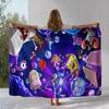 Funny S-SpongeBob Patrick Star Cartoon Flannel Blanket,Ultra Soft Warm Plush Throw for Home Bedroom Bed Sofa Cover Camping gift