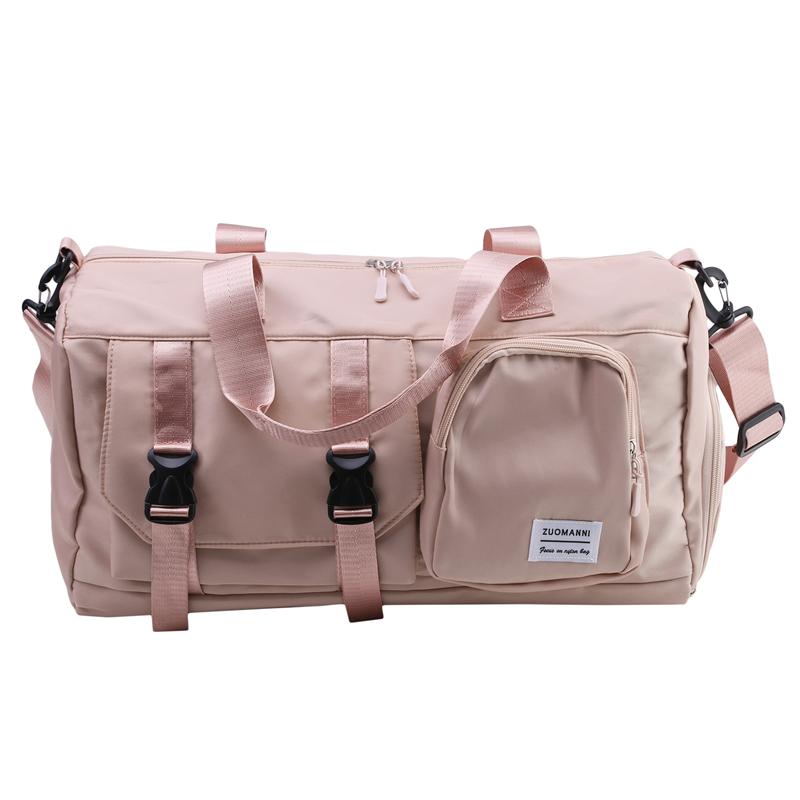 Gym Bag for Women with Shoe Compartment Durable Yoga Large Handbag Carry On Travel Bag Weekender Overnight  Sports Fitness Bags