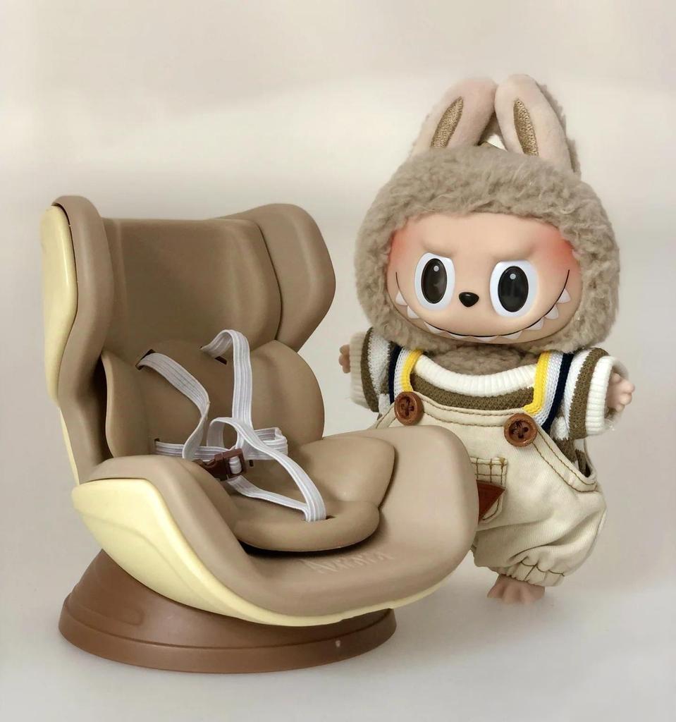 Labubu Seat Car Toy Car Decoration Home Decoration Suitable for Labubu 1.0 & 2.0 & 3.0