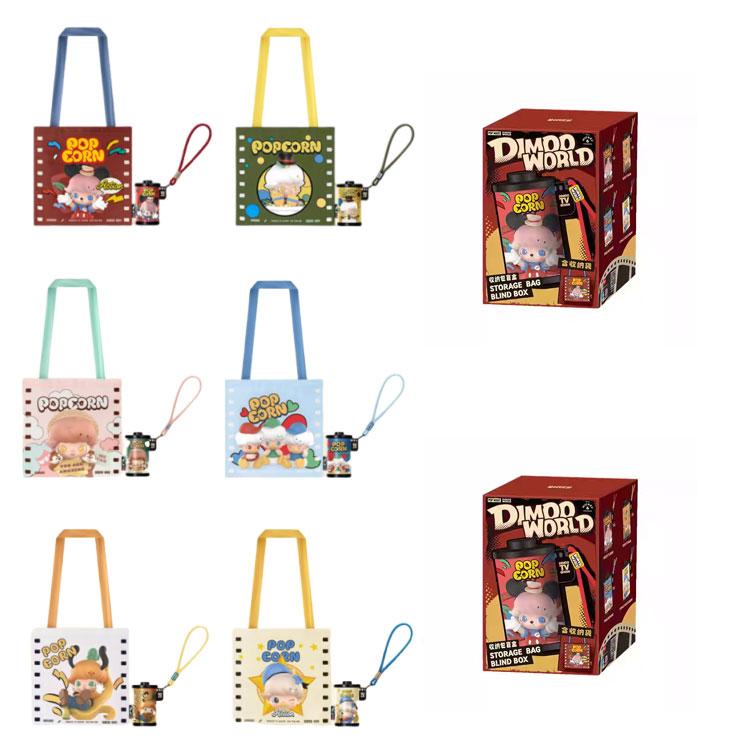 New POP MART Dimoo World X Disney Series Mickey Tv Show Storage Bag PPMT-2503-0022