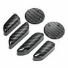 For Tesla Model X S 2012- Carbon Fiber Seat Adjust Handle Button Cover Trim