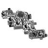 Tail Light Circuit Board High Temperature Resistant 6 Pin Replacement For Peugeot 307 Hatchback 2008‑2013 Left
