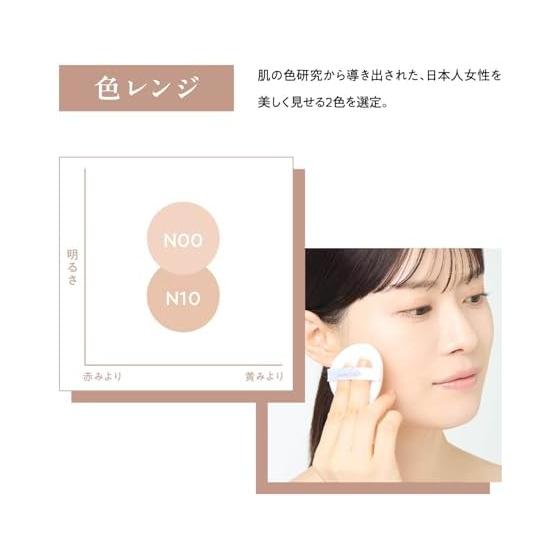 Lov Me Touch Love Me Mesh Cream Foundation [Refill] N00 (lighter) SPF50+ PA++++ Does Not Fall Apart Coverage Sensitive Skin Beauty Ingredients