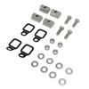 Deck Rails Cleat T Slot Nuts Bed Metal Threaded Tie Down Anchors Rings for Truck Pickup