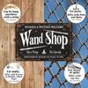 Wizard Wand Shop Vintage Metal Sign Fantasy Home Decor
