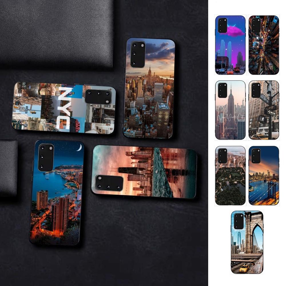 NYC NEW YORK city Phone Case For Samsung S 9 10 20 21 22 23 30 23plus lite Ultra FE S10lite Fundas