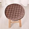 Round Stool Cover Fitted Bar Stool Cover Quilted Soft Cushion Non-Slip Washable Slipcover Fit for Diameter 11-12 Inch Bar Stool