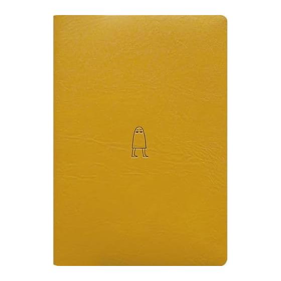 El Commune Matka Notebook Starting April 2025 B6 Weekly Block One Point Medjed Mustard DR-WK-646