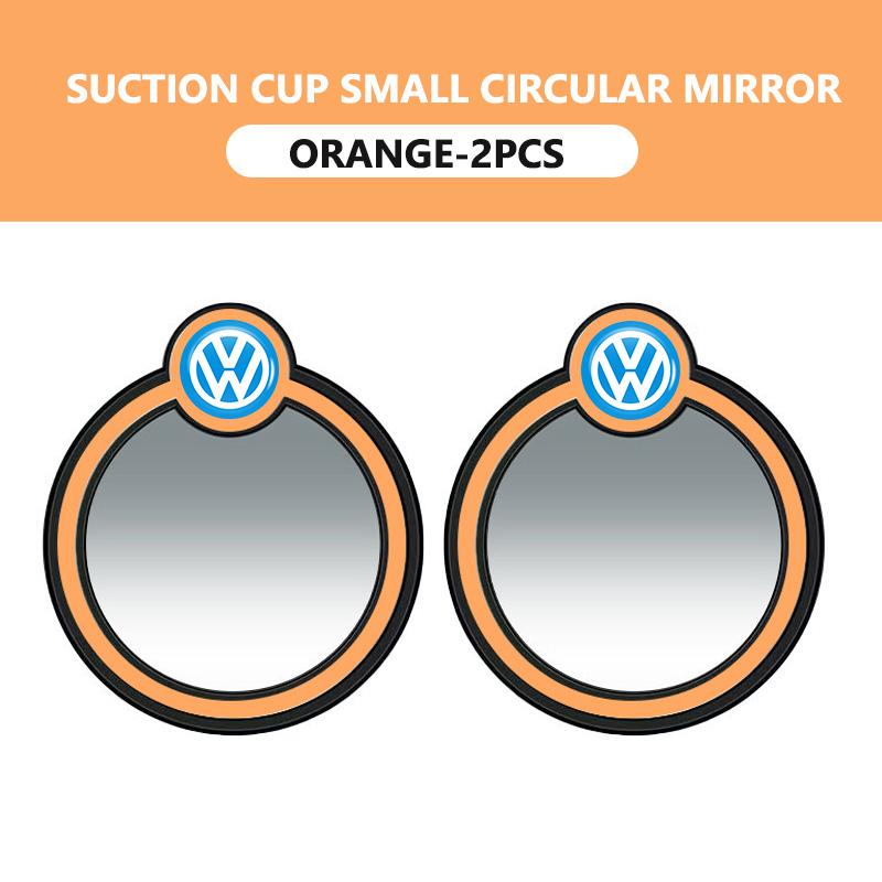 For Volkswagen JA6AHub Caps For Volkswagen VW 2Pcs Car Auxiliary Rearview Mirror Wide-angle 360° Adjustable Polo Jetta Sagitar Magotan Passat B5 B6 M1