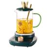 Multifunctional Office Tea Maker & Stew Pot - High Boron Glass, Constant Temperature