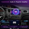 Android 15 Car Stereo for Honda Civic 2013-2017, 4+64GB, CarPlay, Android Auto, 9' Touch Screen, GPS, WiFi, Bluetooth, Backup Ca