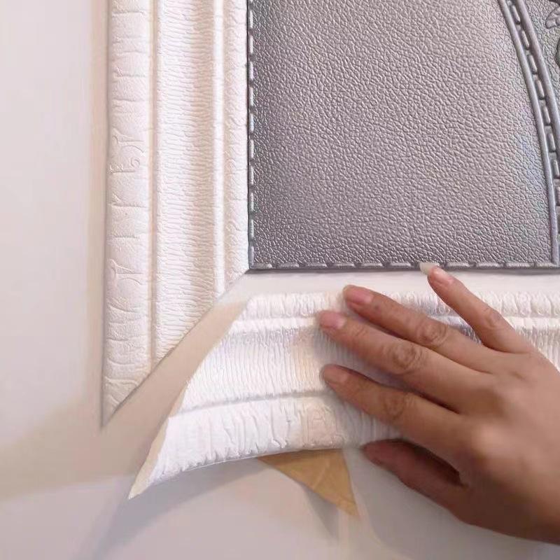 Waterproof 3D Self-Adhesive Skirting & Door Frame Edging Stickers