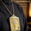 Premium Light Luxury 4x5cm Hollow Thangka Case High-Grade Gau Box