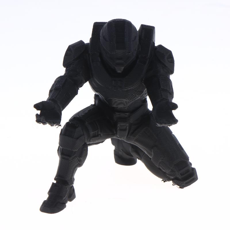 3D Printed Pen Holder, Cool Tech Soldier Pen Stand, Creative Desktop Decoration Storage, Stylish Stationery Display Decoration