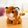 Cartoon Tiger Plush Keychain Stuffed Animal Wallet Hanging Decoration Cute Animal Charm  Purse