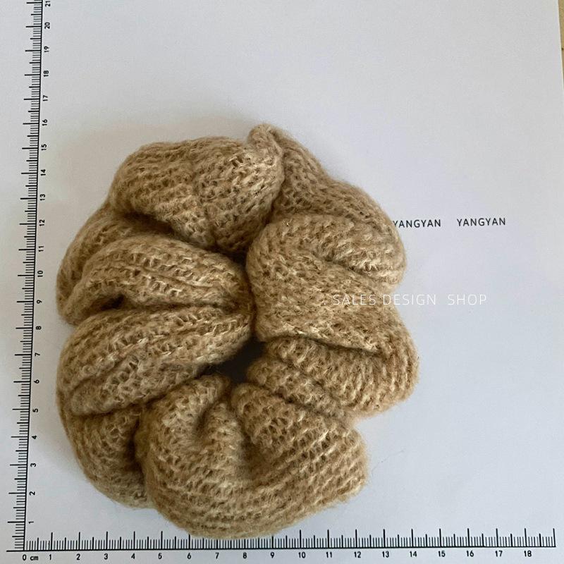 Elastice de păr din tricot lână elastic, stil coreean: Accesoriu de Păr la Modă Toamnă/Iarnă