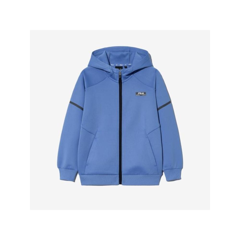 

[fila Kids] Толстовка с капюшоном из бумажной подушки Pf на молнии Fk2ftg3301m Lbu q0zFk2ftg3301mLbu LIGHTBLUE/130