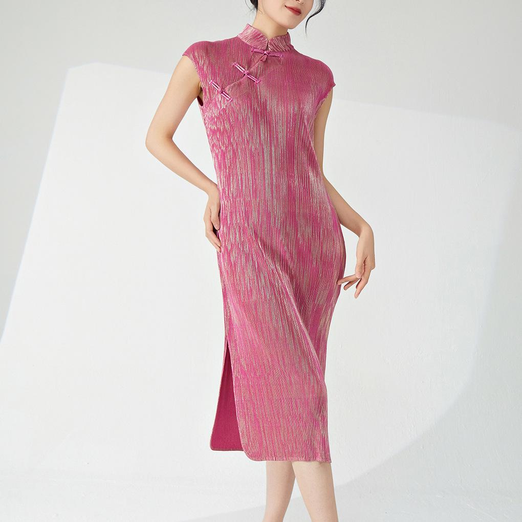 Elegant Versatile Cheongsam: New Chinese Style Summer Dress for Women