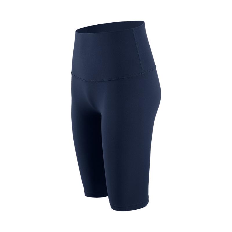 

Женские спортивные шорты с высокой талией для йоги и велоспорта - Летние, с эффектом «обнажённости», с лифтингом бёдер, дизайн для бега и фитнеса. XL