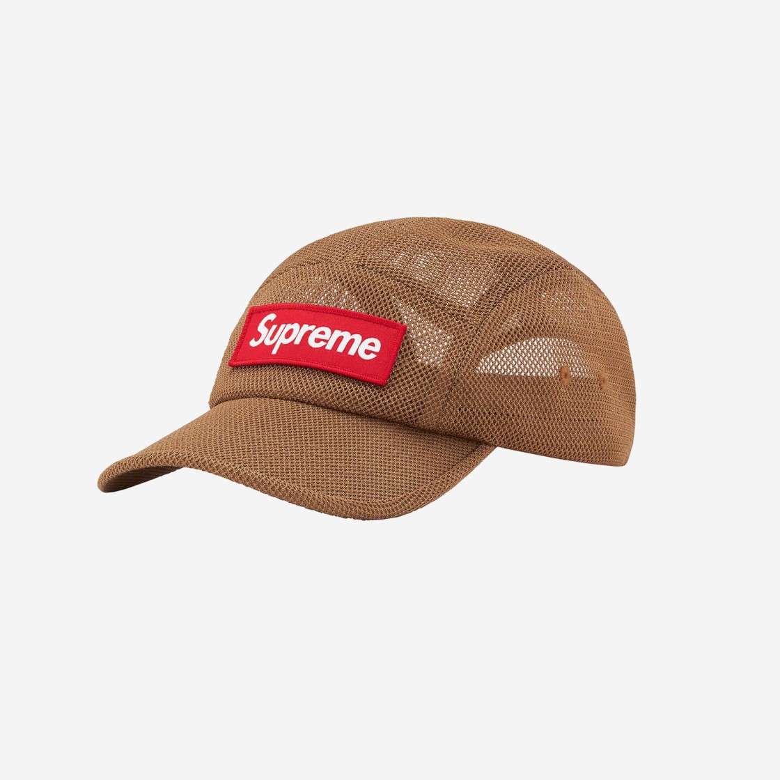 

Supreme Mesh Cordura Camp Cap Sand 23SS -