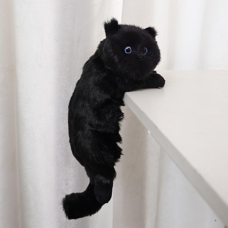 Creative Pet Cat Figurine: Home Decor & Children's Toy