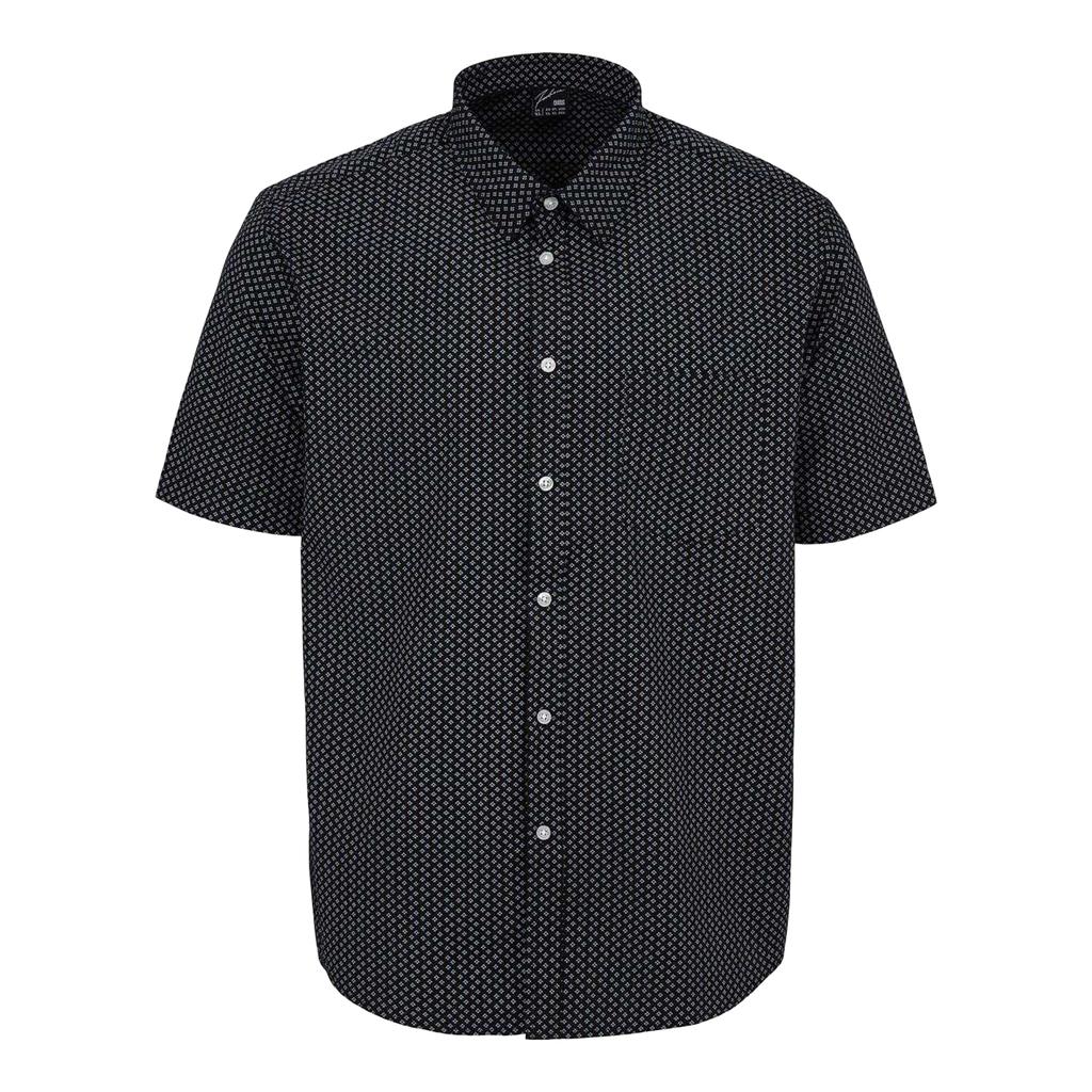 Fabric Mens Poplin Short-Sleeved Shirt