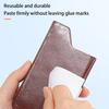 Phone Card Holder Magnetic Snap Detachable Multifunctional Self-adhesive Non-slip Smartphone Stand Zipper Closure