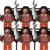 Soldat Medieval Legiune Minifigurină Bloc de Construcție Asamblare Jucării