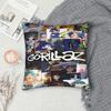 Gorillaz Virtual Band Printing Pillowcase Cushion Cover  Pillow Covers New Style Home Decor Square Multi-Size