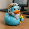 Yousheng Zeus Duck Figurine Greek Mythology Inspired God Duck Resin Statue Sculpture Home Office Bookshelf Desktop Decoration Ornament