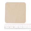 WOODEN SHAPE Square Pieces Decor Plaques