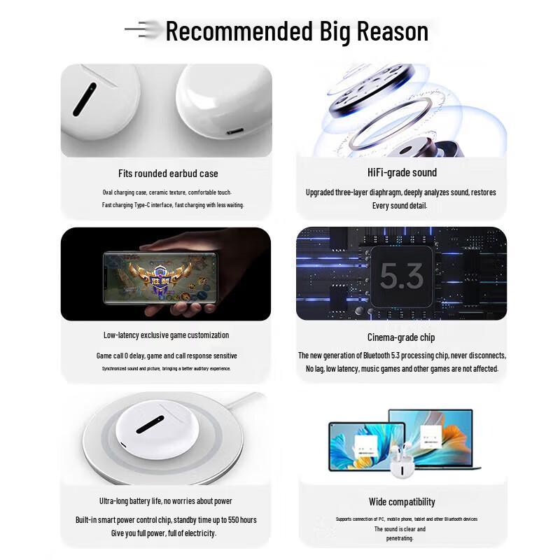 

OKSJ H77 Bone Conduction Bluetooth Headset