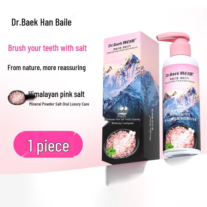 Korean Botanical Coconut Oil Whitening Toothpaste - Fresh Coconut Scent for Brightening Teeth and Fresh Breath