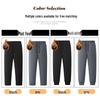 JEANSWEST Men's Fleece-Lined Winter Casual Pants